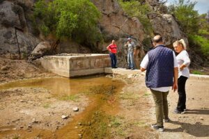 Quebradas de Rosario Vera Peñaloza tras las lluvias