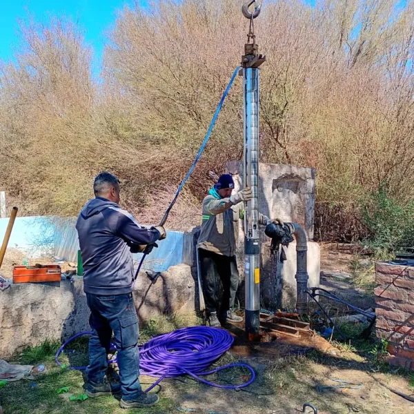 El Ministerio de Agua y Energía acondiciona perforaciones en el OESTE PROVINCIAL
