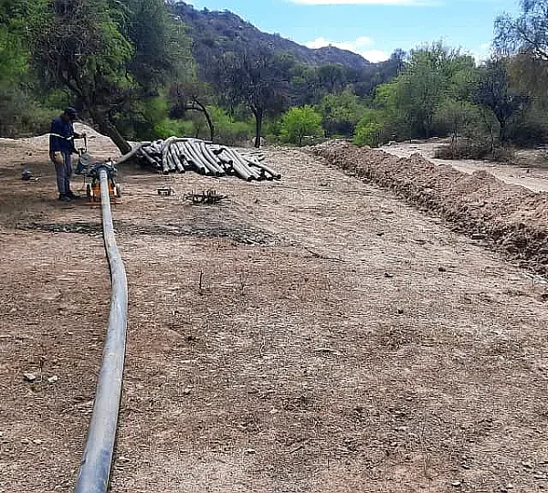 Ejecutan un nuevo acueducto para abastecer el servicio de agua en AMBIL