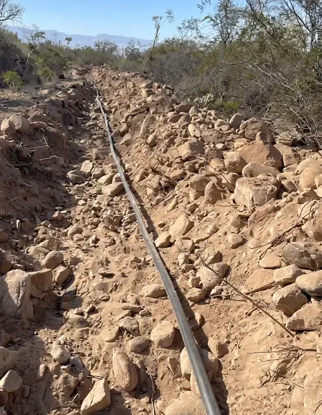 Finalizaron los trabajos de ampliación de la red de agua potable en el Barrio Santa Florentina